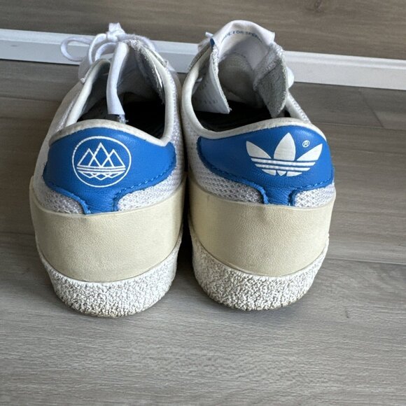Adidas Aderley SPZL White Bright Blue 2020 FX1502 Men's - Size 10.5 US / 10 UK - Picture 3 of 11